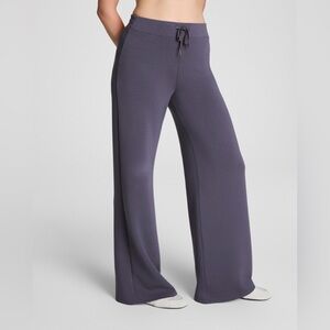 SPANX‎ Women's Deep Purple Wide-Leg Pants